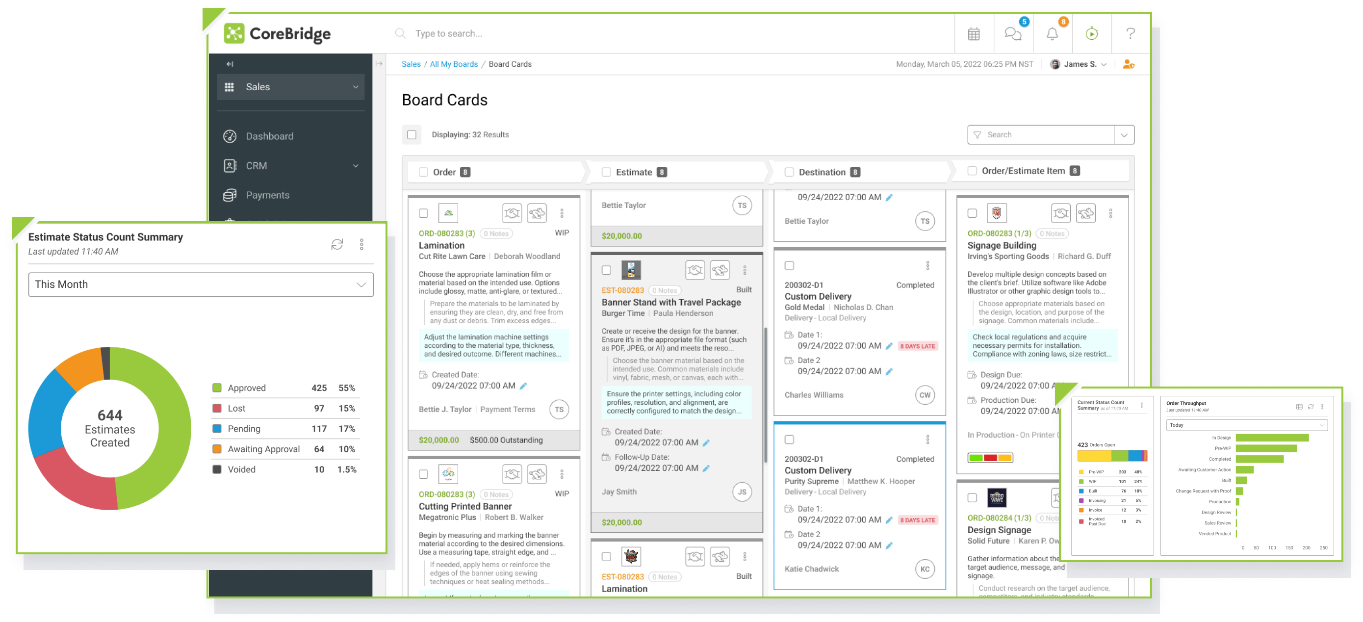 Bridge the gap between design approval and shop floor execution